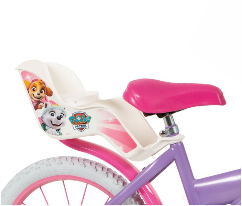 Children's Bike 16" Paw Patrol Purple 1680 Girl TOIMSA
