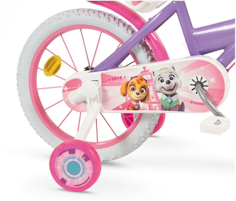 Children's Bike 16" Paw Patrol Purple 1680 Girl TOIMSA