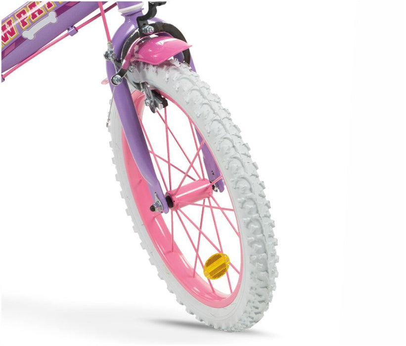 Children's Bike 16" Paw Patrol Purple 1680 Girl TOIMSA