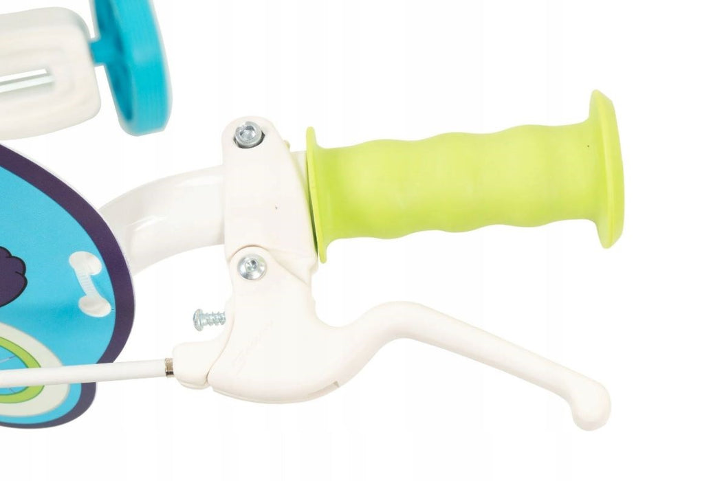 TOIMSA children's bicycle Bluey 12” Blue and lime blue