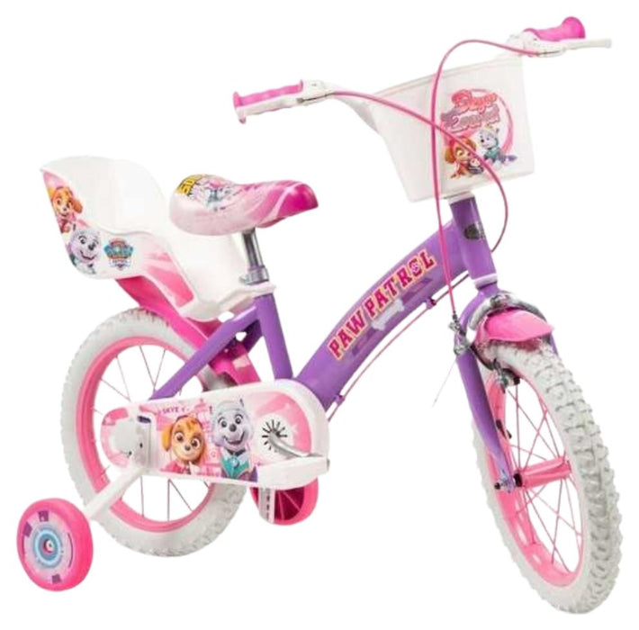 Children's Bike 14" Paw Patrol Purple 1480 Girl TOIMSA