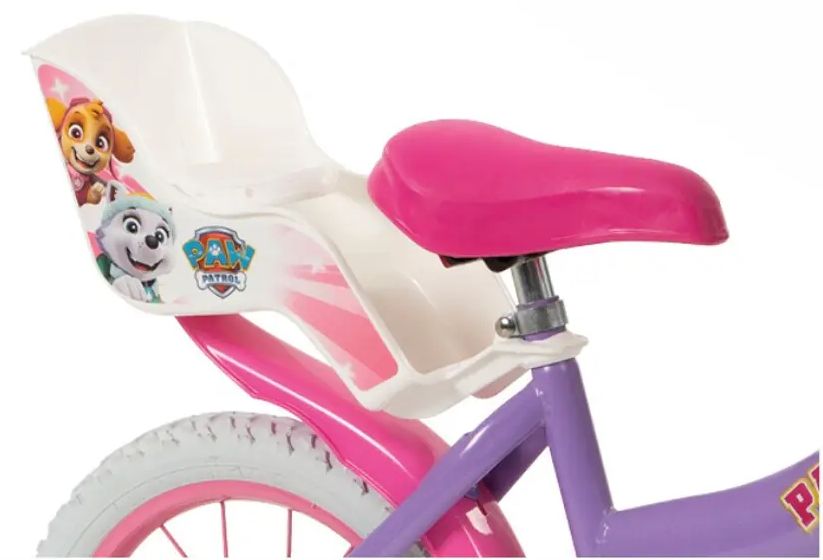 Children's Bike 14" Paw Patrol Purple 1480 Girl TOIMSA