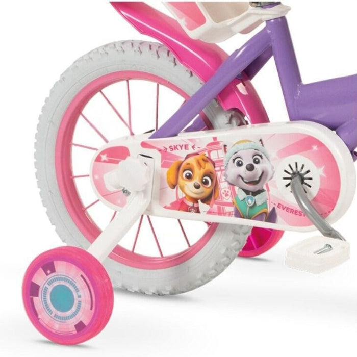 Children's Bike 14" Paw Patrol Purple 1480 Girl TOIMSA