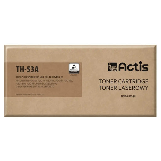 Toner Actis TH-53A Black - Оригинални тонери<<<Електроника Периферни и резервни части<<<Компютри|