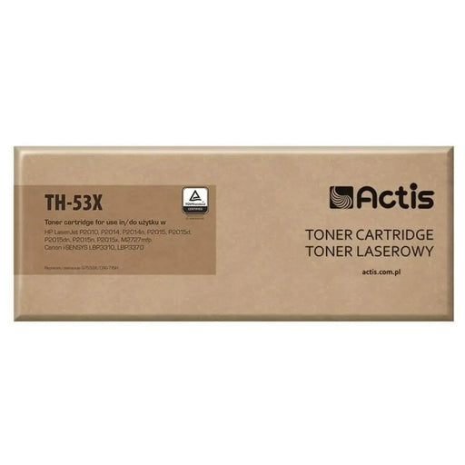 Toner Actis TH-53X Black - Оригинални тонери<<<Електроника Периферни и резервни части<<<Компютри|