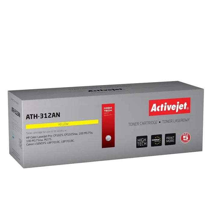 Toner Activejet ATH-312AN Yellow - Оригинални тонери<<<Електроника Периферни и резервни части<<<Компютри|