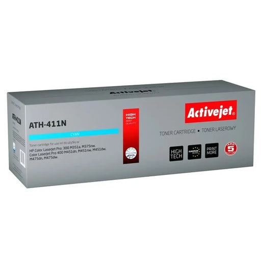 Toner Activejet ATH-411N Cyan - Оригинални тонери<<<Електроника Периферни и резервни части<<<Компютри|