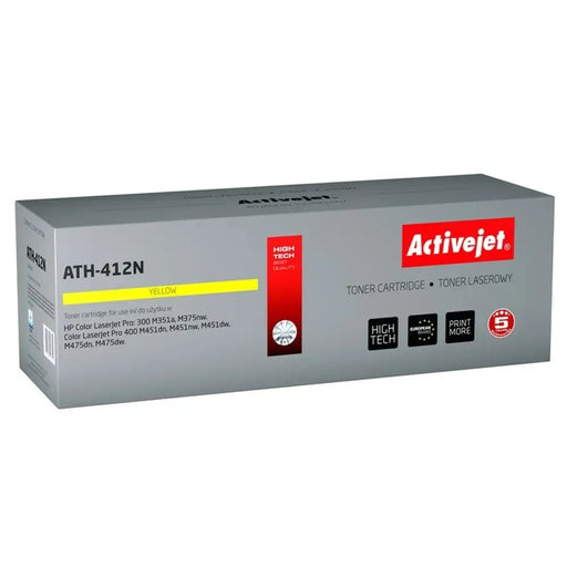 Toner Activejet ATH-412N Yellow - Оригинални тонери<<<Електроника Периферни и резервни части<<<Компютри|