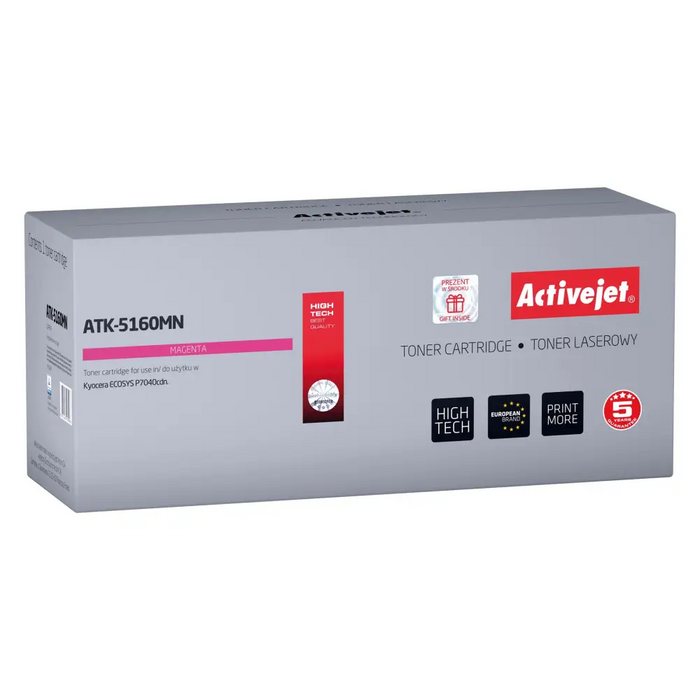 Toner Activejet ATK-5160MN Magenta - For Kyocera printers (without head)TON-KYB<<<TonersTON<<<ActionPL&&&Електроника