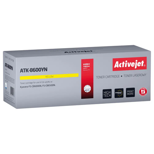 Toner Activejet ATK-8600YN Yellow - For Kyocera printers (without head)TON-KYB<<<TonersTON<<<ActionPL&&&Електроника