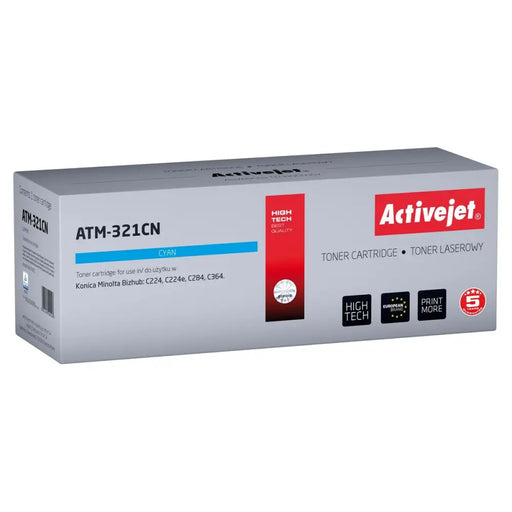 Toner Activejet ATM-321CN Cyan - Оригинални тонери<<<Електроника Периферни и резервни части<<<Компютри|