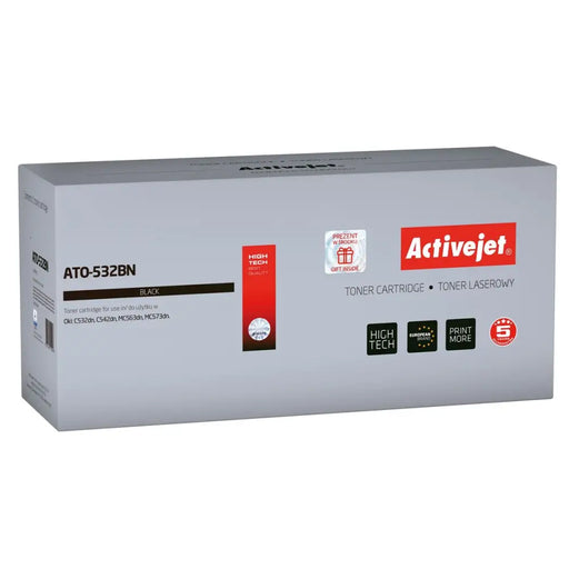 Toner Activejet ATO-532BN Black - Оригинални тонери<<<Електроника Периферни и резервни части<<<Компютри|