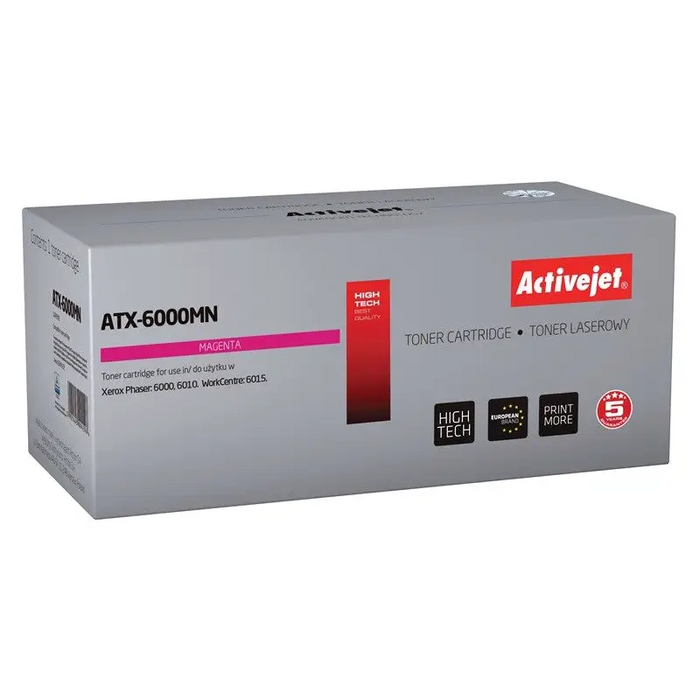 Toner Activejet ATX-6000MN Magenta - For Xerox printers (without head)TON-XEB<<<TonersTON<<<ActionPL&&&Електроника
