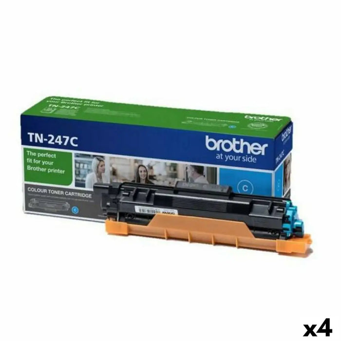 Toner Brother HLL Cyan (4 Units) - Електроника Периферни и резервни части<<<Компютри| Електроника<<<BigBuy&&&Оригинални