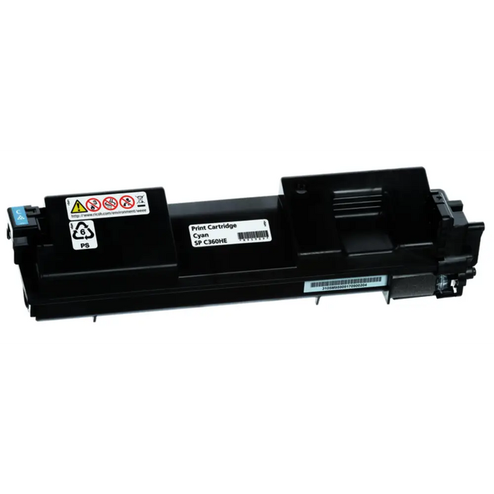Toner cartridge Ricoh SPC360HE 5000 copies Cyan - Консумативи за лазерни принтери и копири<<<Принтери скенери и