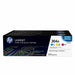 Toner HP Pack de ahorro de 3 cartuchos de tóner original LaserJet HP 304A cian/magenta/amarillo Tricolour - Електроника