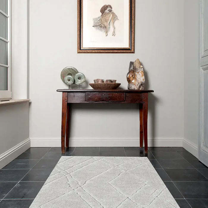 TONI BAD CARPET MASAI DIAMONDS 80X150 CM GRAY - Килими<<<Килими<<<Мебели и