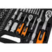 TOOL SET 110 PIECES 1/2’’ AND 1/4’’ NEO 10-211 - Комплекти вложки и тресчотки<<<Ръчни инструменти<<<Инструменти и