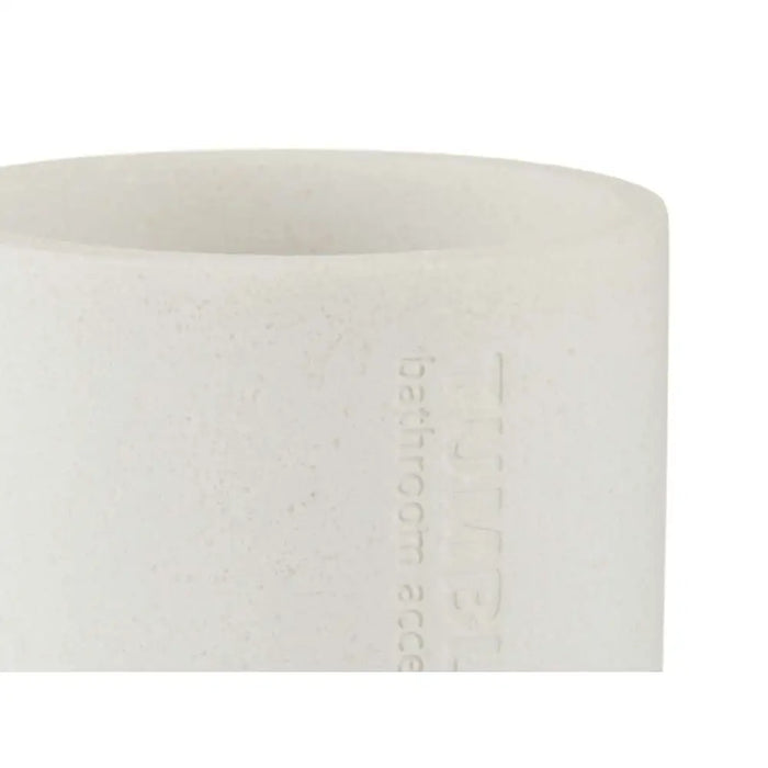 Toothbrush Holder Berilo White Resin 7,8 x 10,5 x 7,8 cm (6 Units) - Баня<<<Дом Градина<<<BigBuy&&&Аксесоари и