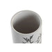 Toothbrush Holder DKD Home Decor White Black Rubber wood Stoneware 7,6 x 7,6 x 11 cm (12 Units) - Баня<<<Дом