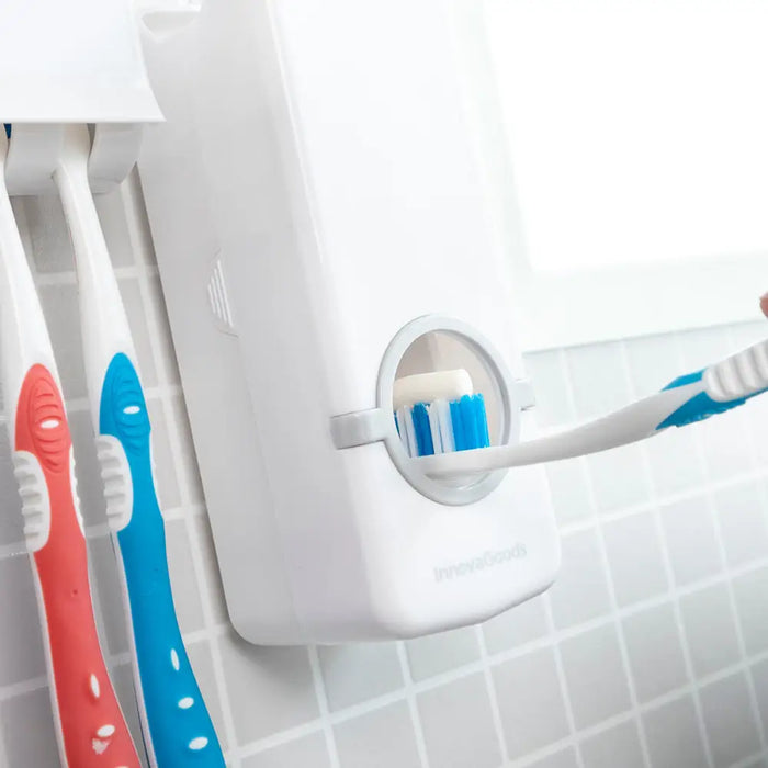 Toothpaste Dispenser and Holder Diseeth InnovaGoods - Баня<<<Дом Градина<<<BigBuy&&&Аксесоари и кранчета<<<Баня<<<Дом