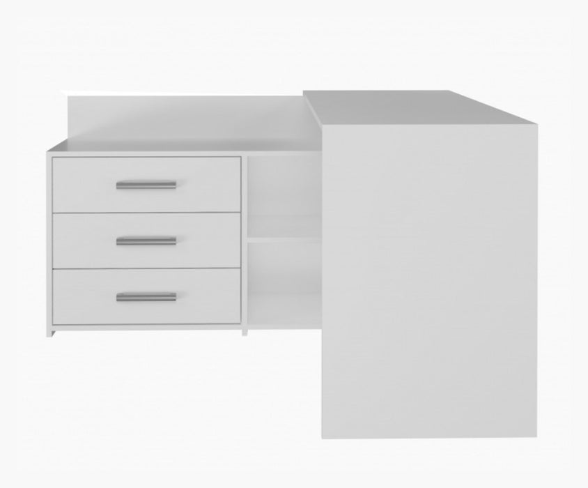 Topeshop DANY BIEL KPL computer desk White