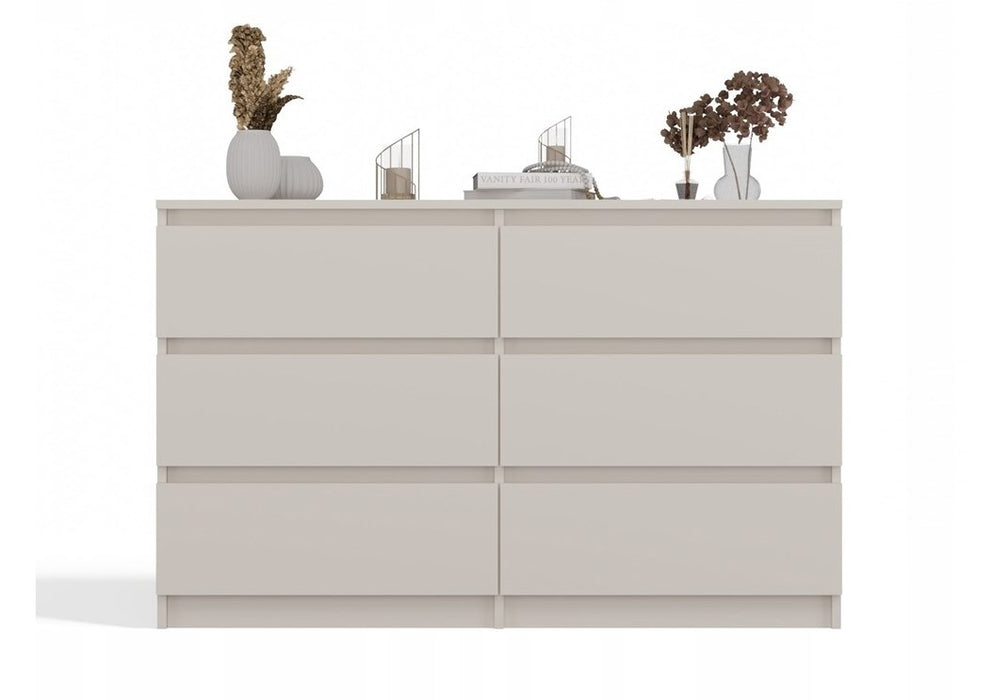 MALWA CHEST OF DRAWERS M6/120 CASMERE COLOUR