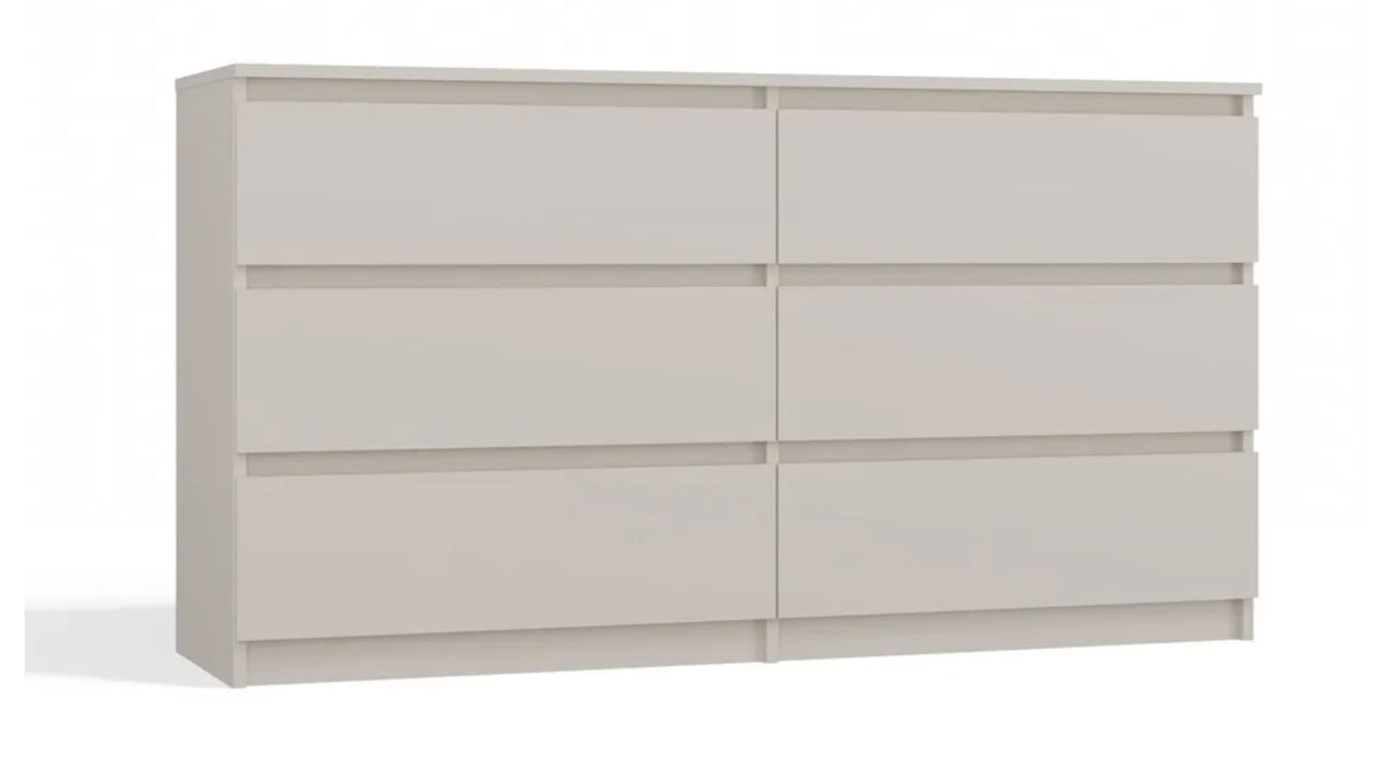 MALWA CHEST OF DRAWERS M6/140 CASMERE COLOUR