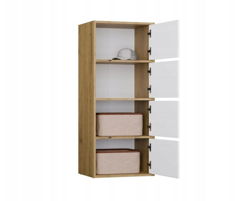 ALMA CHEST OF DRAWERS ARTISAN OAK/WHITE