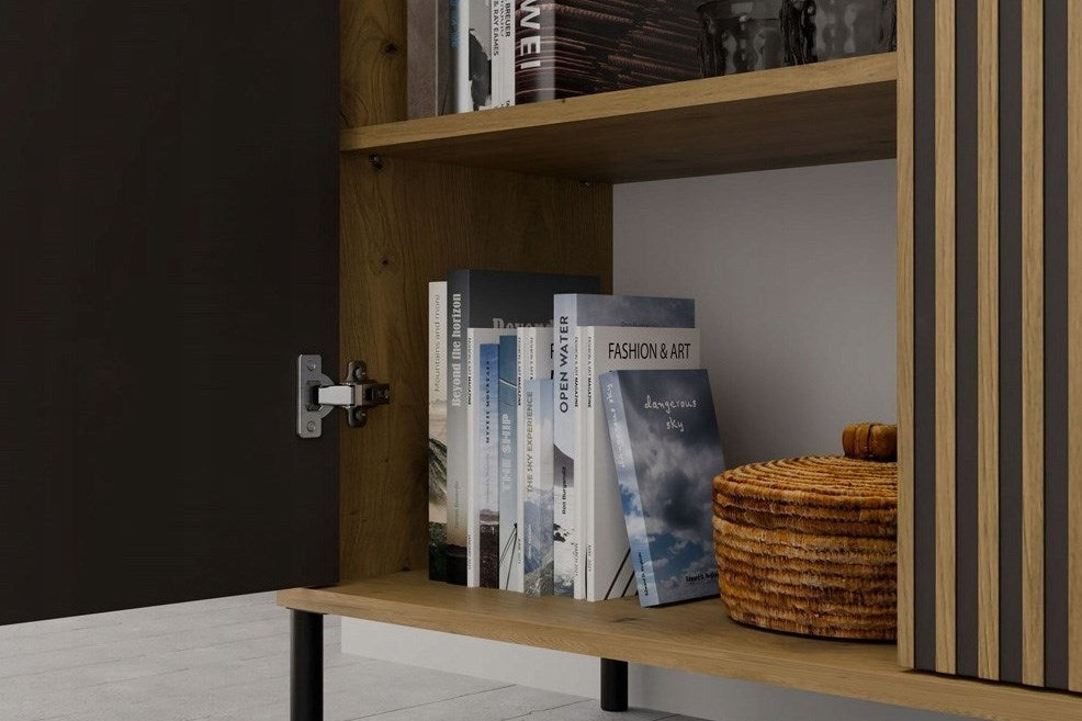 KAMARO 2D SLIM chest of drawers, cashmere colour