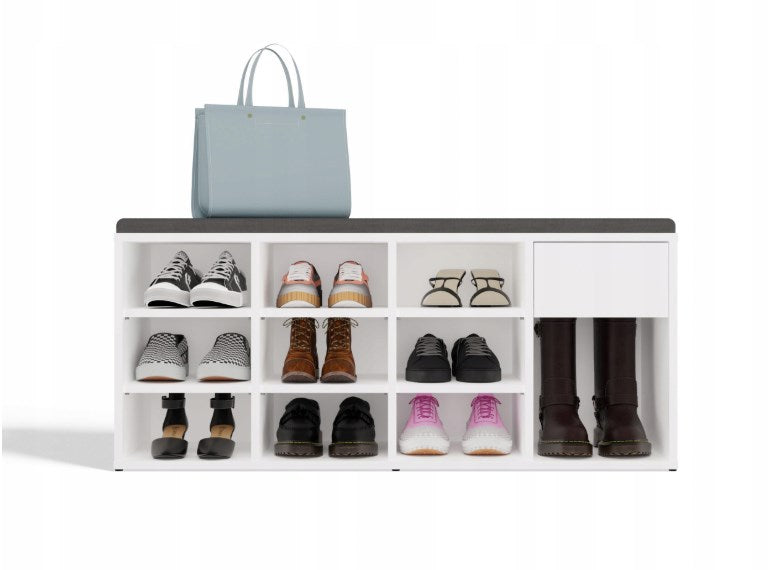 TALLIN shoe cabinet, white