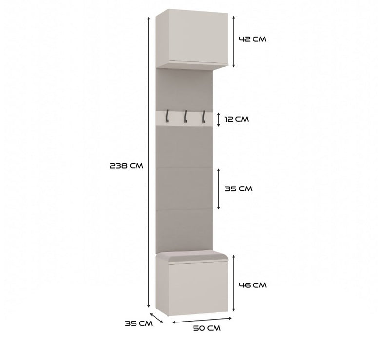 HAGA II 1SZ1W Cashmere Wardrobe