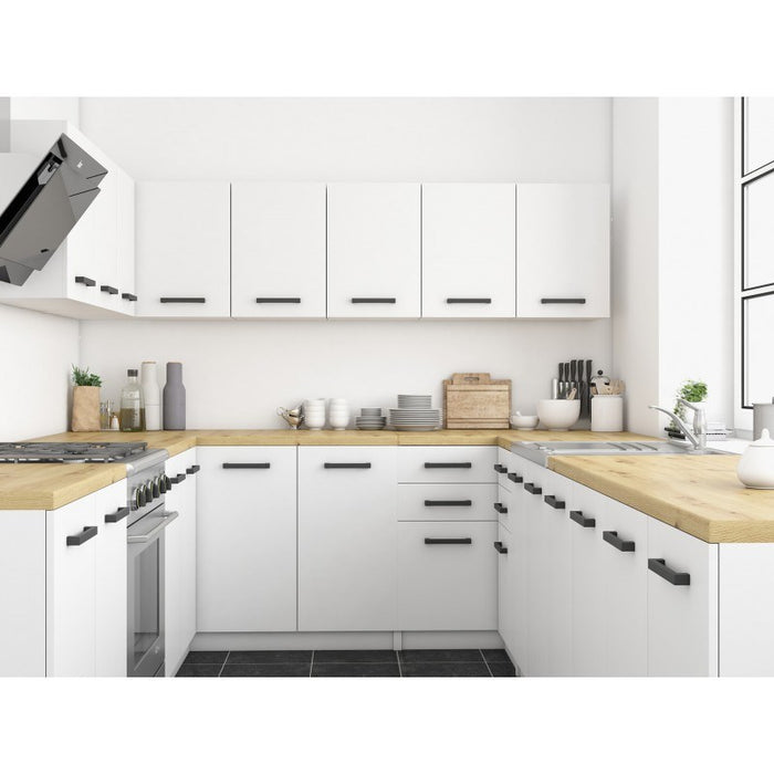 Topeshop KUCHNIA SET 200 BIEL kitchen/dining room furniture set