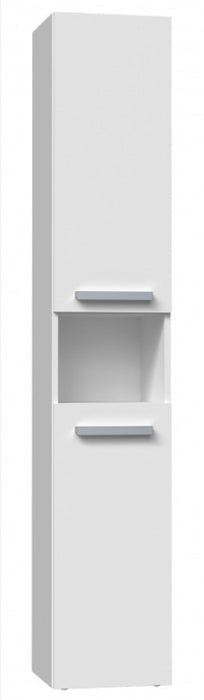 Bathroom cabinet NEL I 31x30x174 cm, matt white