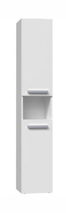 Bathroom cabinet NEL III 31x30x174 cm, matt white