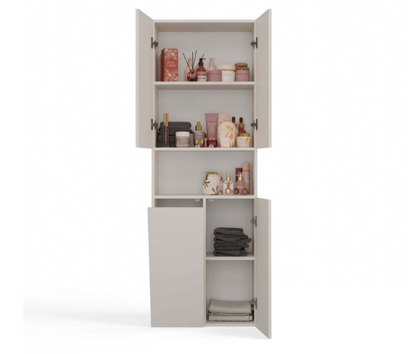 BATHROOM CABINET NEL DK 1K BASKET CASMERE COLOUR