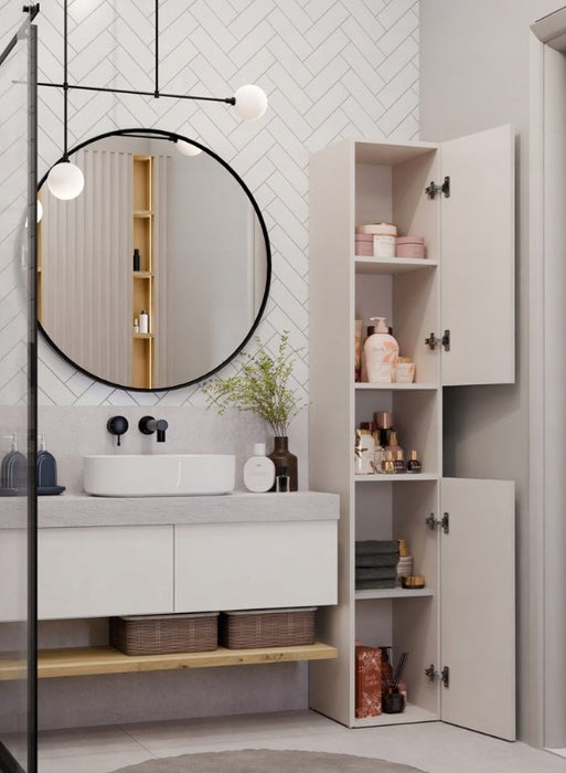 NEL BATHROOM POLE IN CASHMERE COLOUR
