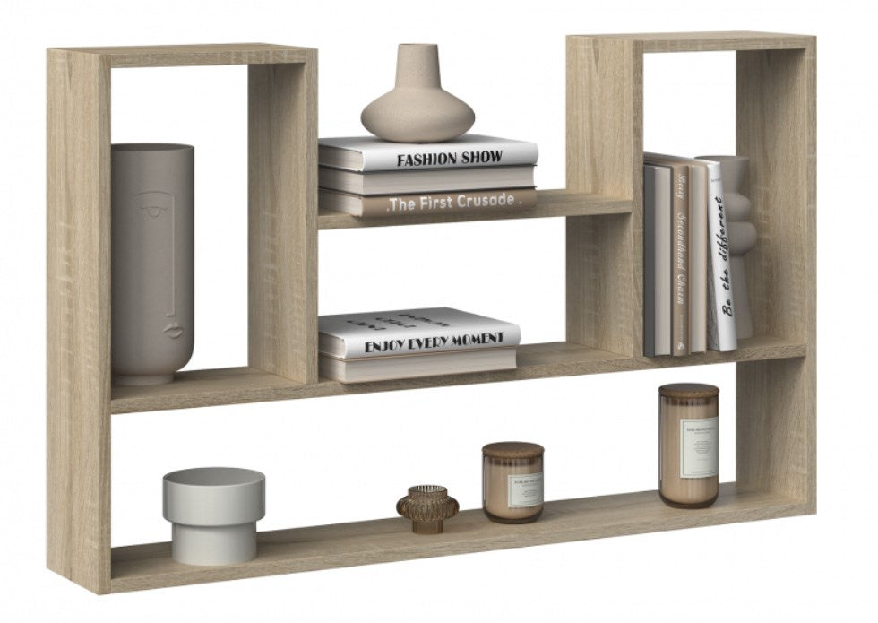 BILBAO 4P hanging bookcase 100x16x60 cm sonoma
