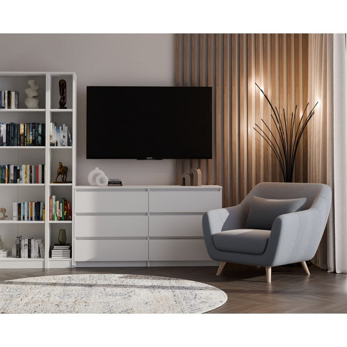 R25 WHITE BOOKCASE