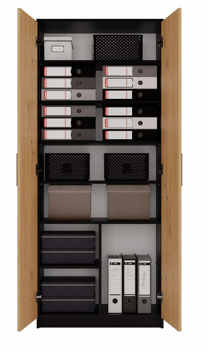 Topeshop OLIV 2D ANT/ART KPL office bookcase