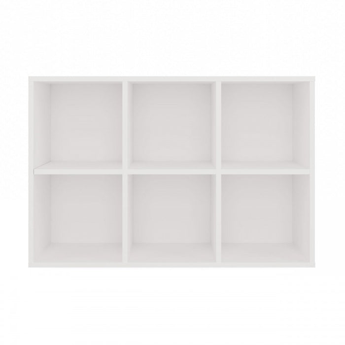 MALAX MINI 2X3 WHITE BOOKCASE