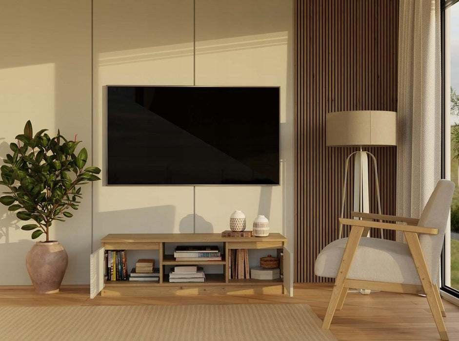 MALWA 120 TV cabinet, artisan oak/cashmere