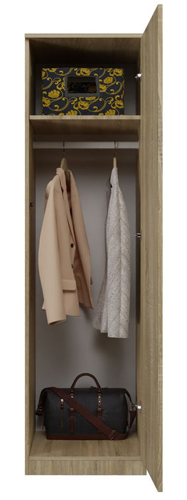 Topeshop SD-50 SON KPL bedroom wardrobe/closet 5 shelves 1 door(s) Oak