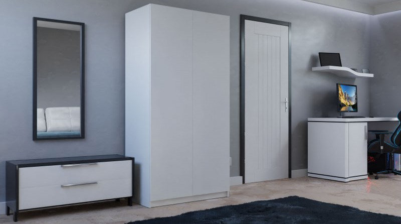 Wardrobe SD-90 White