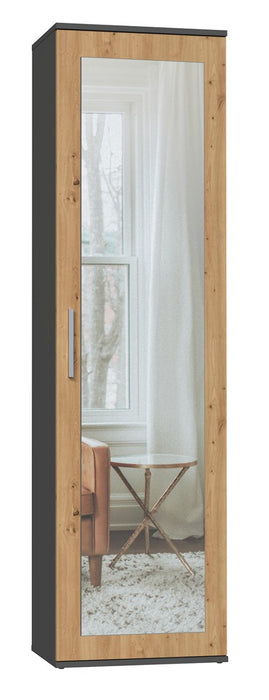 Topeshop DUO SZAFA ANT/ART KP bedroom wardrobe/closet 2 shelves 1 door(s)