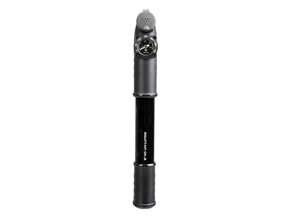 Hand pump Topeak Mountain DA G, dual action, manometer