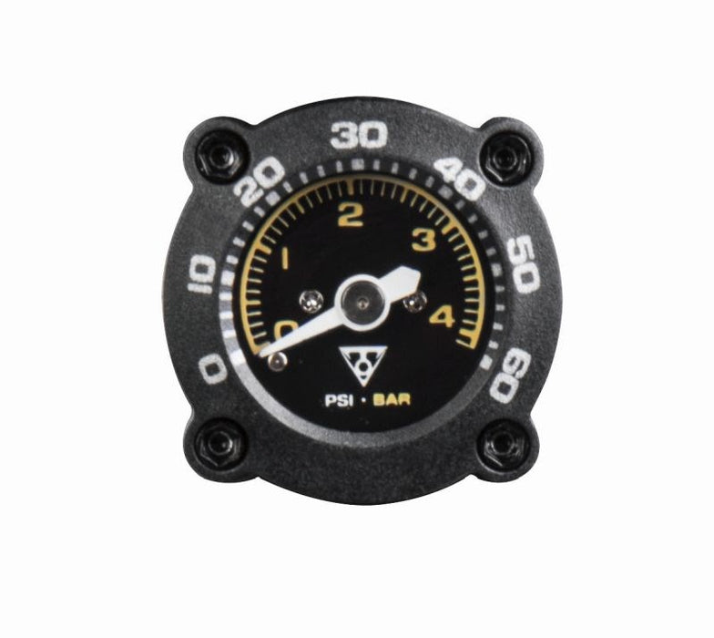 Hand pump Topeak Mountain DA G, dual action, manometer