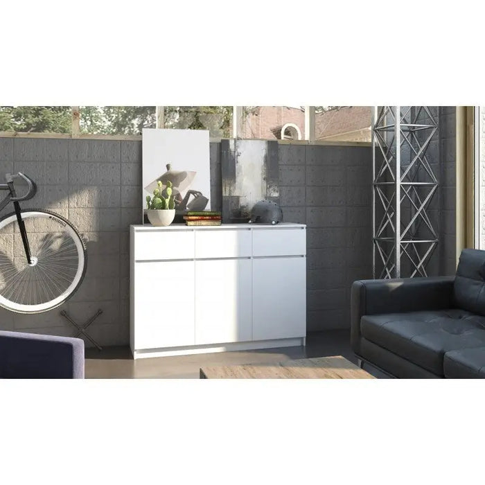 Topeshop 3D3S BIEL chest of drawers - Chests of drawers made of furniture boardKOY-ZPM<<<ChestsKOY<<<ActionPL