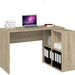 Topeshop BIURKO PLUS SONOMA computer desk Oak colour - Modern desksBIR-NOW<<<DesksBIR<<<ActionPL