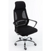 Topeshop FOTEL NIGEL CZERŃ office/computer chair Padded seat Mesh backrest - Office